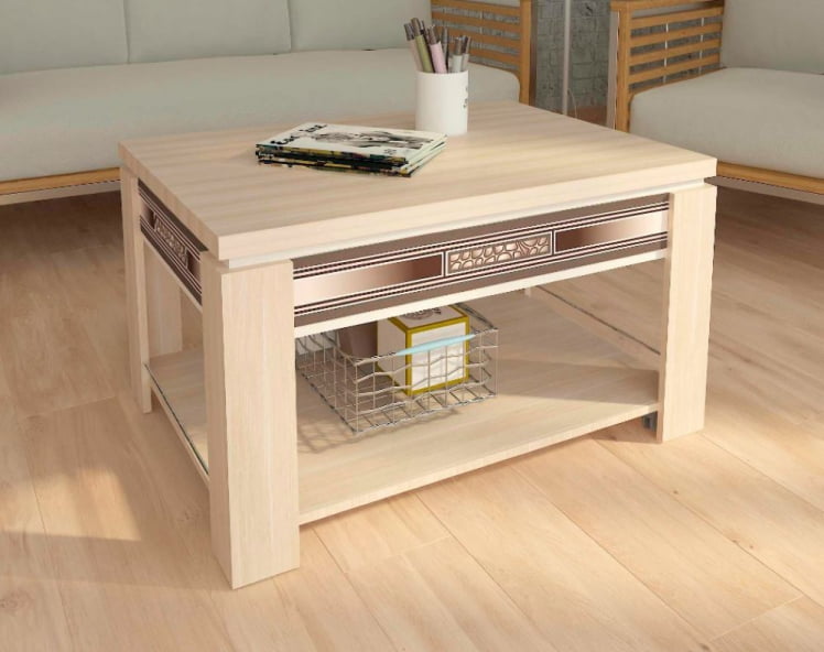 Стол журнальный Агат 24.10 Кобург-Ваниль_0