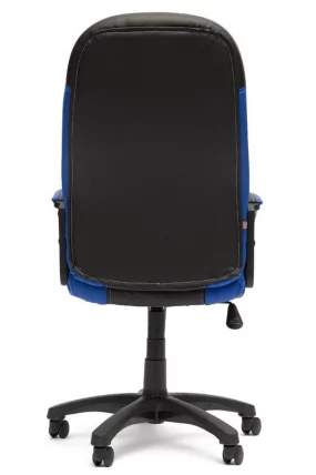Кресло руководителя Twister черный+синий_3