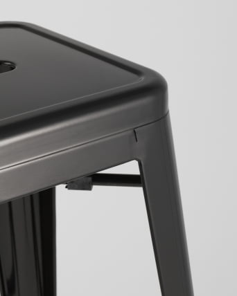 Стул барный Tolix Черный_5