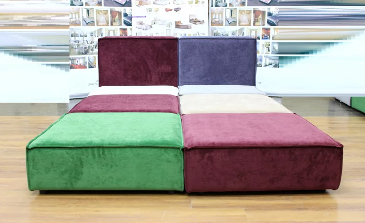 Кровать модульная Скарбара Конфигурация №2 Velvet Lux_1