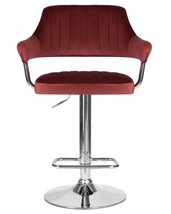 Стул барный DOBRIN CHARLY Винный велюр MJ9-35_5