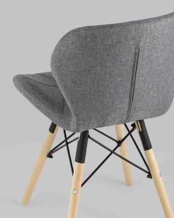Стул Бон рогожка Темно-серый_6