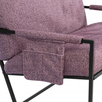 Диван Charli LUX Д/Чарли Люкс велюр/букле, VT shape wood rose_5