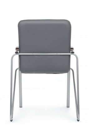 Стул Самба с деревянными подлокотниками SMB-02 Серый_3