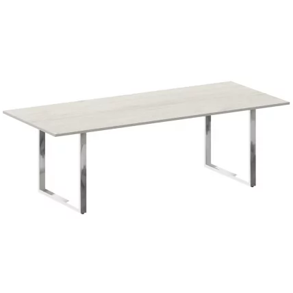 Стол переговорный METAL SYSTEM DIRECT БО.ПРГ-240 Дуб Наварра_0