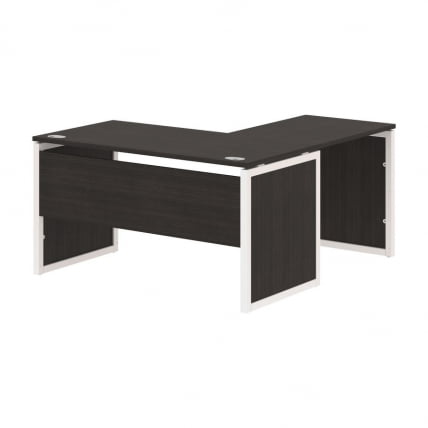 Стол письменный угловой левый XTEN-QP XQPCT 1415 L Дуб Юкон Белый_0