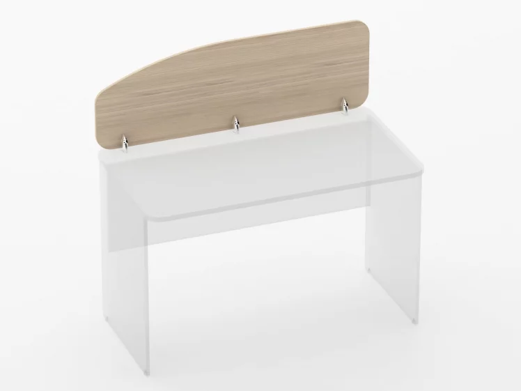 Экран разделительный Glassy 5.12.12 Венге_0