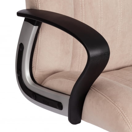 Кресло OXFORD хром флок , бежевый, 7_6