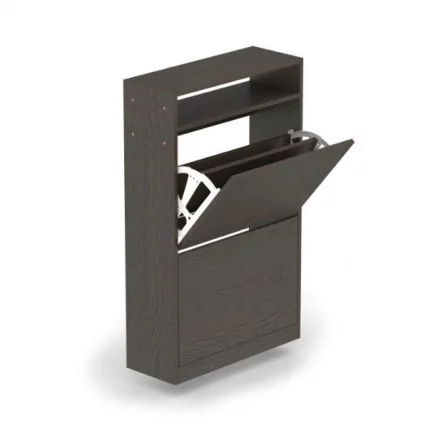 Тумба для обуви 2-х уровневая Венге_1