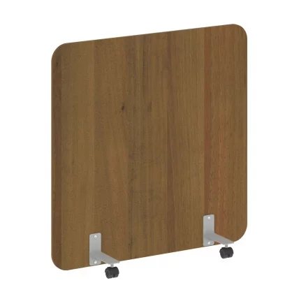 Перегородка на металлических опорах, на роликах R-line DP.R-120-120 Орех Гварнери_0