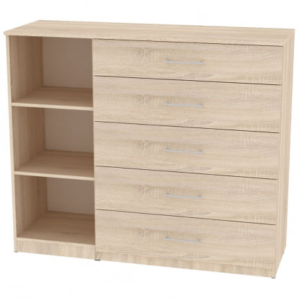 Комод Калисто(K40)1147х1352х468ручкарейлинг160мм(ЯШТ)_1