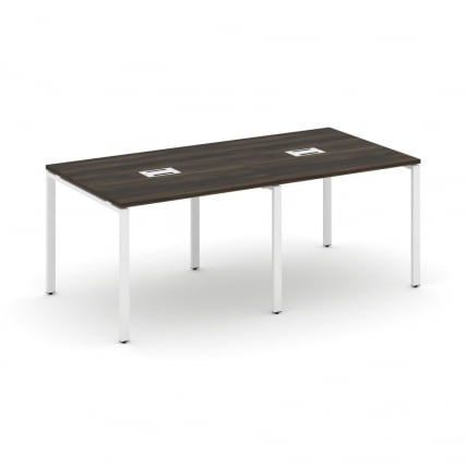 Стол переговорный (2 столешницы) CONCEPT CN.PRG-021 Дуб Мали Белый_0