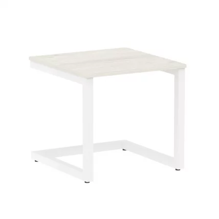 Журнальный стол HOME OFFICE VR.SP-2-58.G Дуб Наварра/Белый металл_0