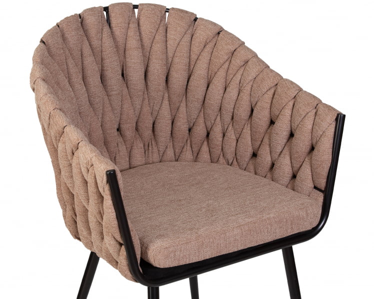 Стул обеденный DOBRIN MATILDA Коричневая ткань LAR 275-3_6