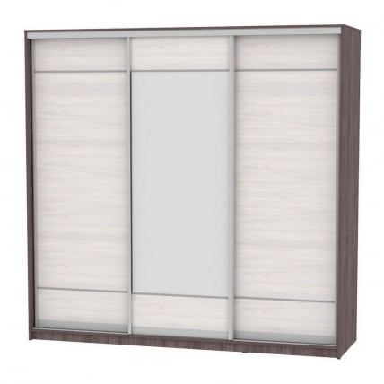 Шкаф-купе B-230х235х60-2(ЯАТ-ЯАС-D7D8D7)_0