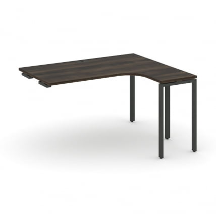 Стол-приставка к опорной тумбе/шкафу (правый) CONCEPT CN.OSAPR-006(R) Дуб Мали Антрацит_0