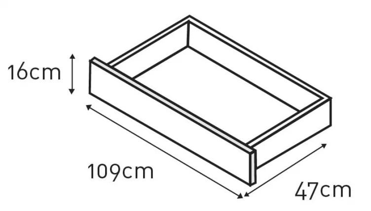 Ящик для кровати Micuna 120*60 CP-949 white_1