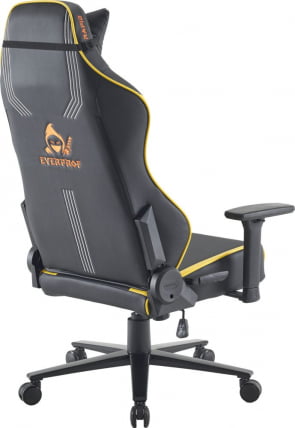 Кресло геймерское Everprof Rapid Экокожа Желтый_2