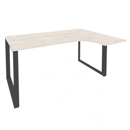 Стол эргономичный правый на О-образном м/к ONIX O.MO-SA-4R Денвер Светлый/Антрацит_0