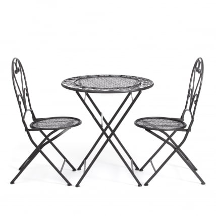 Стол Патио (ПЛ08-11139) стальной сплав, черный, 70х75 см / Patio (PL08-11139)_4