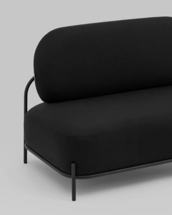 Диван Стоун рогожка черный_6