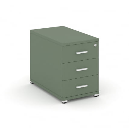 Тумба опорная приставная с 3-мя ящиками CONCEPT CN.TGO-001 B/W Кобо Белый_0