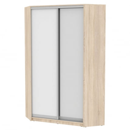 Шкаф-купе YA-230х1250-2(ДСС-Белый-D6D5)_0