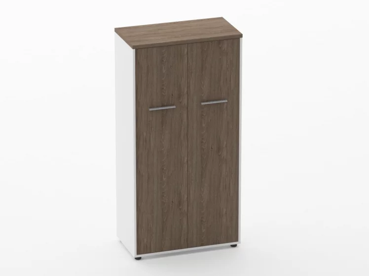 Шкаф 3 широкий закрытый, 2 двери Deka 10.16.141 Дуб Верцаска/Белый_0