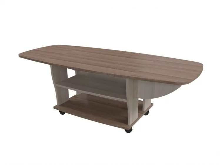 Стол журнальный 6-0212 Ясень шимо св/Ясень шимо темн_1