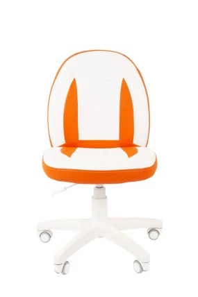 Детское кресло CHAIRMAN KIDS 122 Белый-оранжевый_1