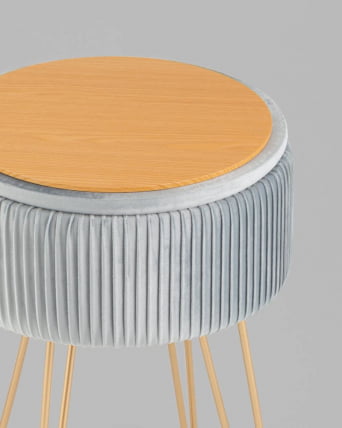 Пуф-столик Астор светло-голубой_1