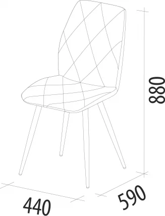 Стул Престиж Десерт серый_4