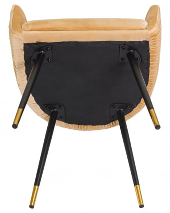 Стул обеденный DOBRIN MARY Песочный велюр 1922-3_6