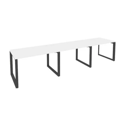 Рабочая станция на О-образном м/к ONIX O.MO-RS-3.2.8 Белый Бриллиант/Антрацит_0