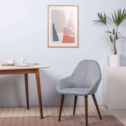 Стул Кент Сер-Темный Орех / Kent_7