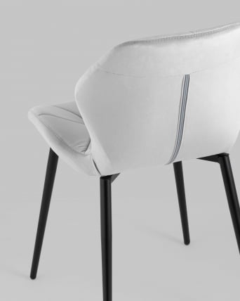 Стул Эдвин велюр Серый_6