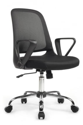 Кресло W-158 Черный Пластик/Черный_0