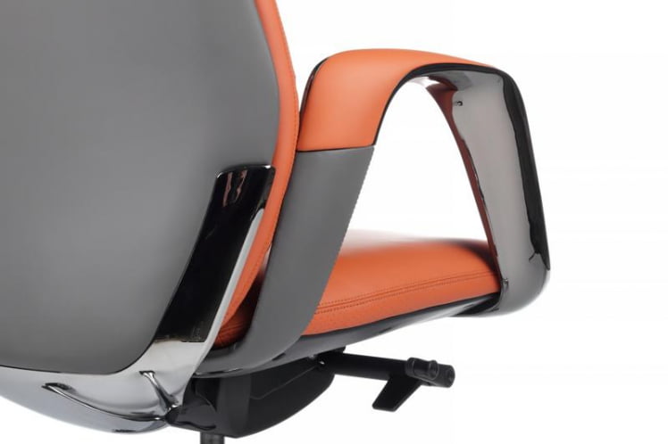 Кресло Napoli-M YZPN-YR021 Оранжевый/Серый_7