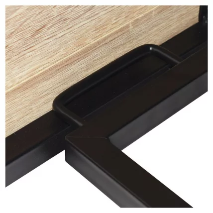 Стол на металлокаркасе BRABIX LOFT CD-001 Дуб натуральный_4