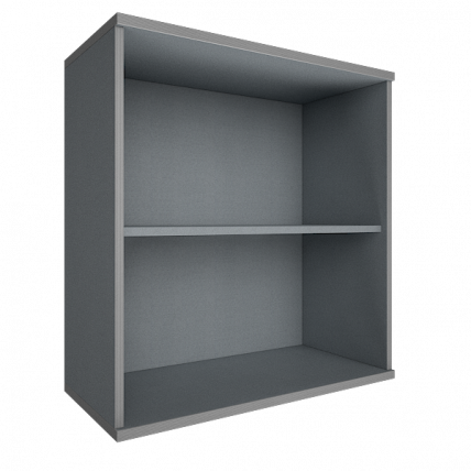 Стеллаж низкий широкий Riva А. СТ-3 Клен/Металлик_0