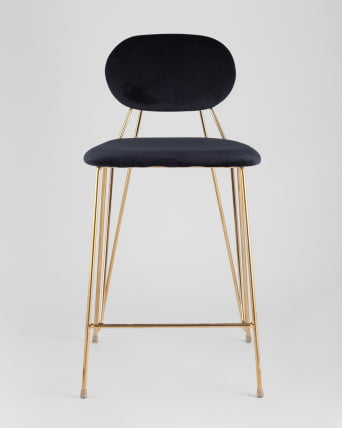 Стул полубарный Элис Синий_2