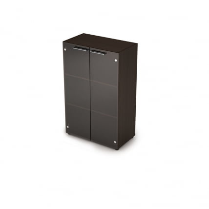 Шкаф средний со стеклом TAIM-MAX 4Ш.017.3 Венге_0