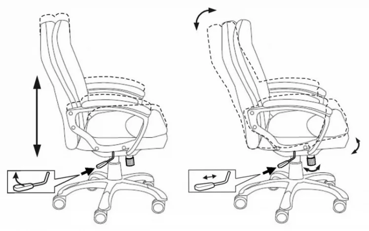 Кресло руководителя Бюрократ CH-868N/BLACK_4