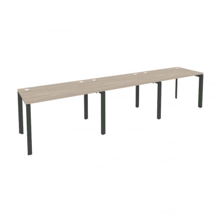 Рабочая станция на П-образном м/к ONIX O.MP-RS-3.2.7 Дуб Аттик/Антрацит_0