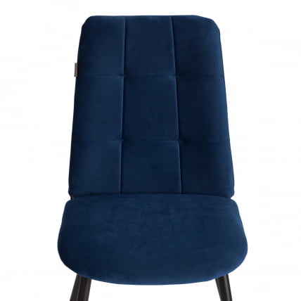 Стул обеденный Asti TREND, велюр, Blue (синий), 47х54х86 см_6