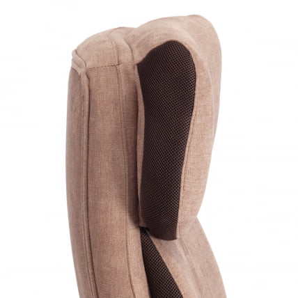 Кресло руководителя Duke metal BL ткань, светло-коричневый, KUB 03/TW-24_9