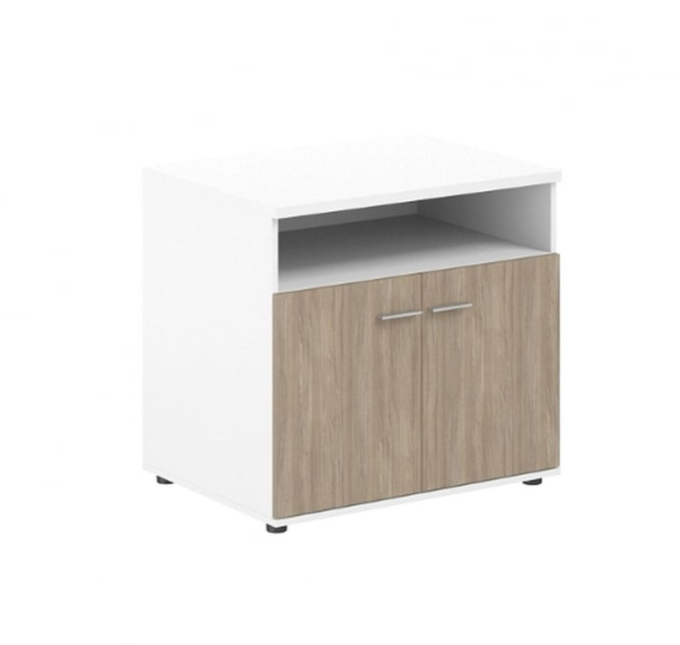 Тумба сервисная с нишей Sigma SG.631.WH.OD Белый Дуб темный_0