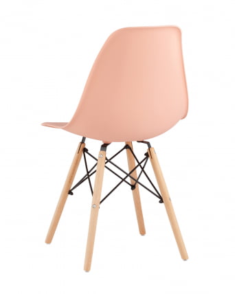Стул Еамес Стйле ДСВ персиковый (разборный каркас) / Eames Style DSW_2