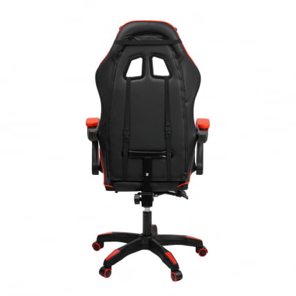 Кресло 088 цвет черный/красный с массажем 088-black-red-mass_5