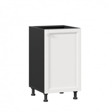 Тумба кухонная 450 Джулия ЛД 284.030.000.046 Черный Белый_0